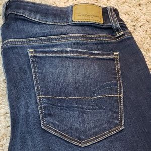 American Eagle super stretch skinny jeans 8 L29 LN